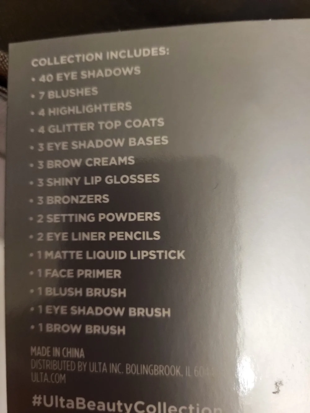 ULTA Beauty 3-Tier Makeup Palette Set in Multicolor 76 Piece